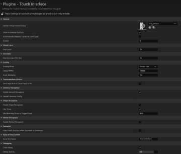 Touch Interface – Lost in Game Studio